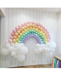 Rainbow Balloon Garland (6 colors)